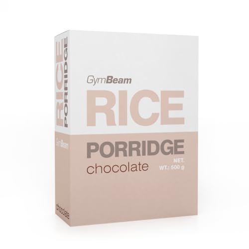 GymBeam Reis-Porrige - Instant-Brei für schnelle Zubereitung, leicht verdaulich, ideal als Frühstück oder gesunder Snack, Glutenfrei (Chocolate) von GymBeam