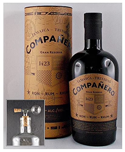 Companero Gran Reserva Rum + 1 Glaskugelportionierer zum feinen Dosieren von H-BO