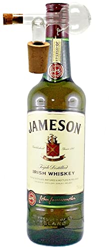 Jameson irischer Whiskey + 1 Glaskugelportionierer mit Naturkorkaufsatz zum feinen Dosieren von H-BO