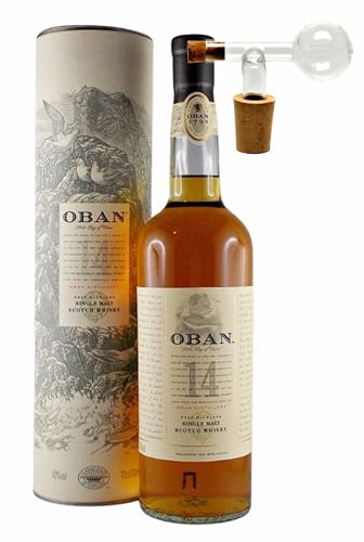 Oban 14 Jahre Single Malt Whisky + 1 Glaskugelportionierer zum feinen Dosieren von H-BO