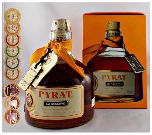 Pyrat Rum XO Reserve + 9 Edelschokoladen in 9 Geschmacksvariationen von H-BO