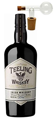Teeling small batch Rum Cask Finish irischer Whiskey + 1 Glaskugelportionierer von H-BO