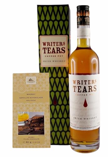 Writers Tears Copper Pot irischer Whiskey + 1 Tafel Whisky Schokolade von H-BO