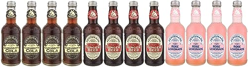 Fentimans Mix 12x0,275l (Curiosity Cola, Ginger Beer, Rosè) von H-O