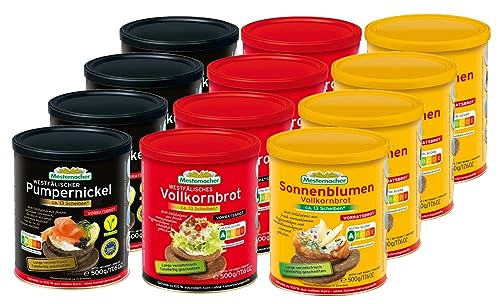 Mestemacher Probierset 12 x 500g von H-O