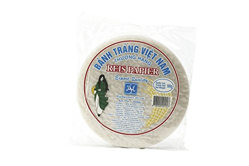 HS Vietnamesisches Reispapier 22cm 500g, 8er Pack (8 x 500 g) von H&S