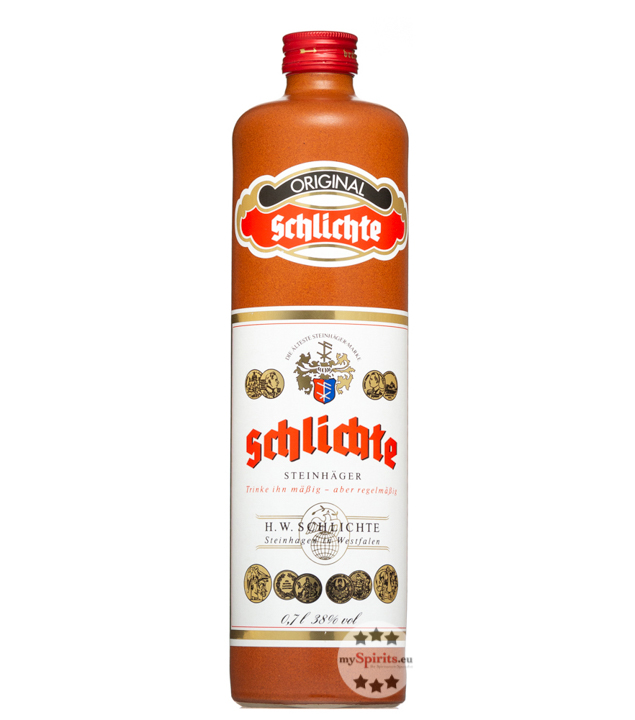 Original Schlichte Steinhäger (38 % Vol., 0,7 Liter) von H.W. Schlichte