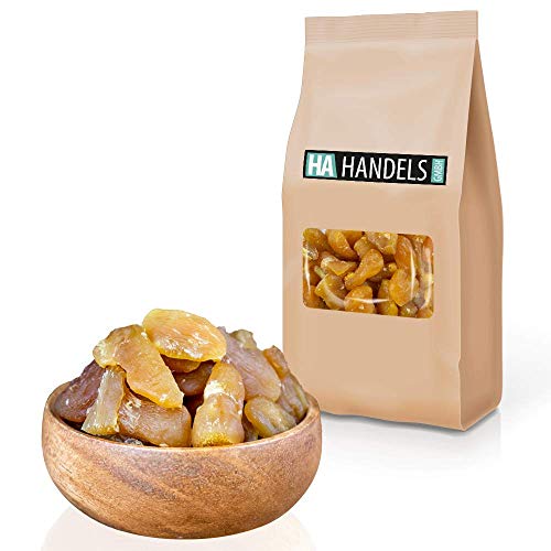 Ingwer getrocknet scharf ohne Zucker Ingwer Stücke naturbelassen ungesüßt ungesalzen ungeschwefelt wiederverschließbare Verpackung 1kg - 2,5kg (1kg) von HA Handels GmbH