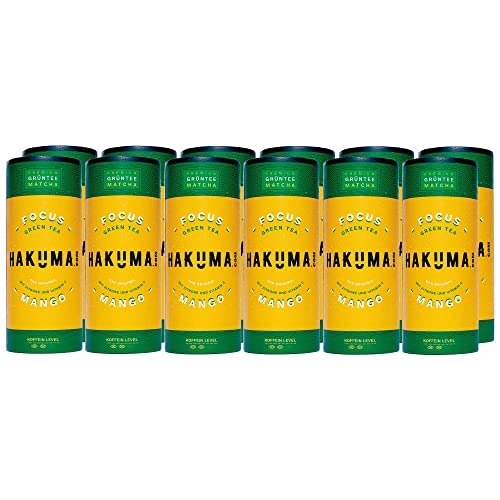 HAKUMA Focus Green Tea Matcha, 12 x 235 ml von HAKUMA