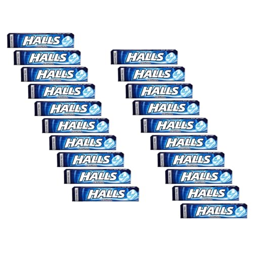 DEU | Halls® | Erfrischende Bonbons ohne Zucker | Halls® Original | Menthol- und Eukalyptusbonbons - 20 Stück (640 Gr) von HALLS