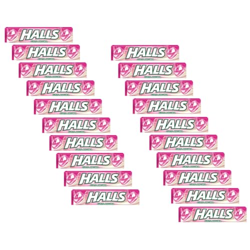 DEU | Halls® | Erfrischende Bonbons ohne Zucker | Halls® Wassermelone | Bonbons mit Wassermelonengeschmack - 20 Stück (640 Gr) von HALLS