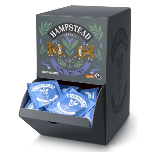 Hampstead® Tea | BIO Earl Grey Schwarztee | Darjeeling-Schwarztee und italienische Bergamotte-Beutel Ho.Re.Ca. - 250 Filter (500 Gr) | Darjeeling-Tee Earl Grey von HAMPSTEAD