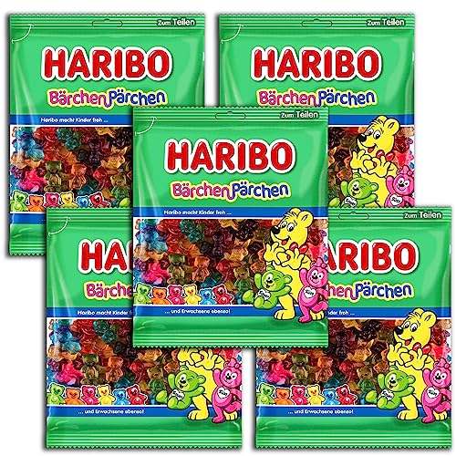 5 er Pack Haribo Bärchen Pärchen 5 x 160g von NUGOYA