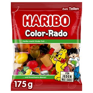 Haribo Color-Rado, 17er Pack (17 x 175g) von HARIBO GmbH & Co. KG Hans-Riegel-Straße 1 53129 Bonn