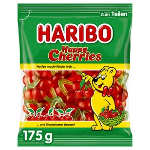 HARIBO Happy Cherries, 18er Pack (18 x 175g) von HARIBO