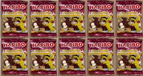 10 Tüten Haribo Süße Waffeln a 175 gramm von HARIBO