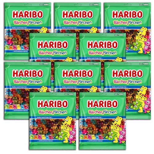 10 er Pack Haribo Bärchen Pärchen 10 x 160g von HARIBO