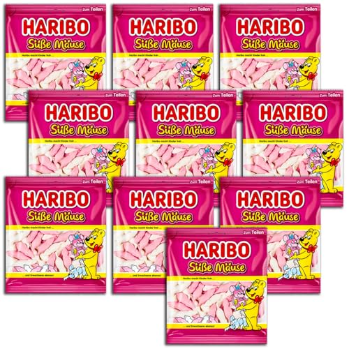 10 er Pack Haribo Süße Mäuse 10 x 175 g von HARIBO