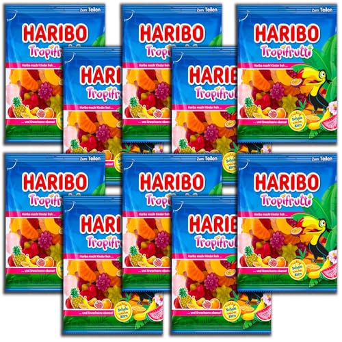 10 er Pack Haribo Tropifrutti 10 x 175g von HARIBO