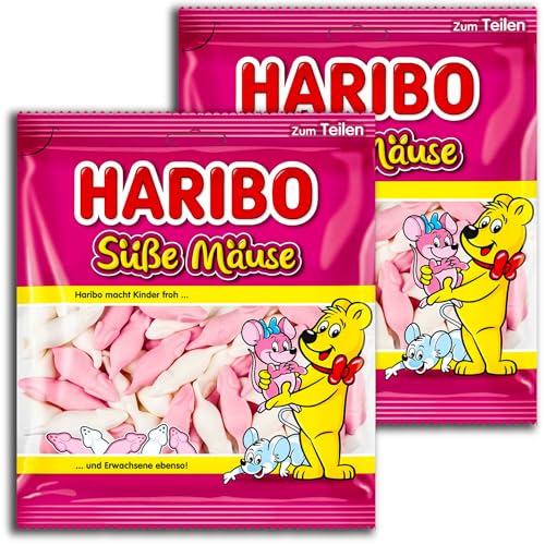 2 er Pack Haribo Mäuse 2 x 175g von HARIBO