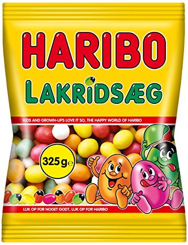 20x HARIBO LAKRIDSAEG LAKRITZEIER 325g Incl. Goodie von Flensburger Handel von HARIBO