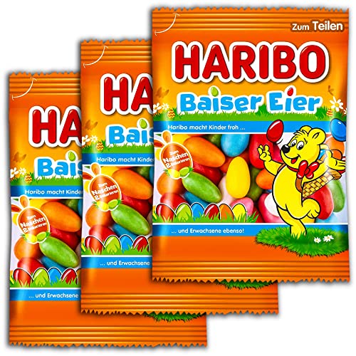 3 er Pack Haribo Baiser-Eier Ostereier 3 x 175 g von HARIBO