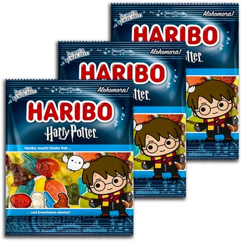 3er Pack Haribo Harry Potter 3x 160g Fruchtgummi-Mischung von HARIBO