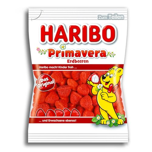 4 er Pack Haribo Primavera Erdbeeren 4x 175g von HARIBO