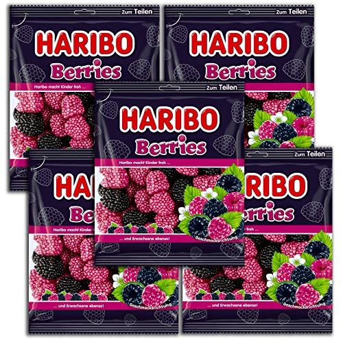 5 er Pack Haribo Berries 5 x 175g von HARIBO