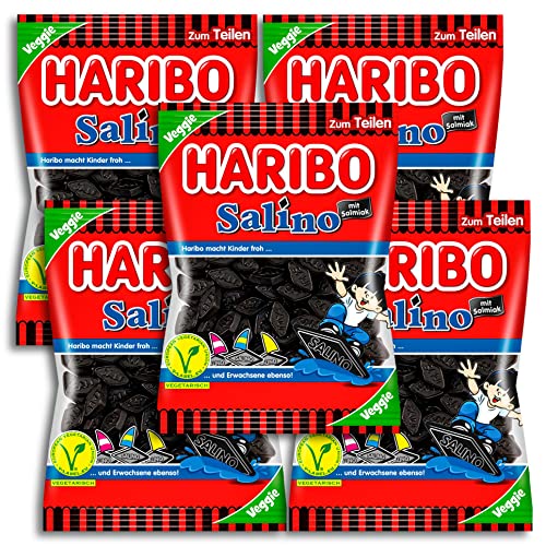 5 er Pack Haribo Salino vegetarisch 5 x 175g von HARIBO