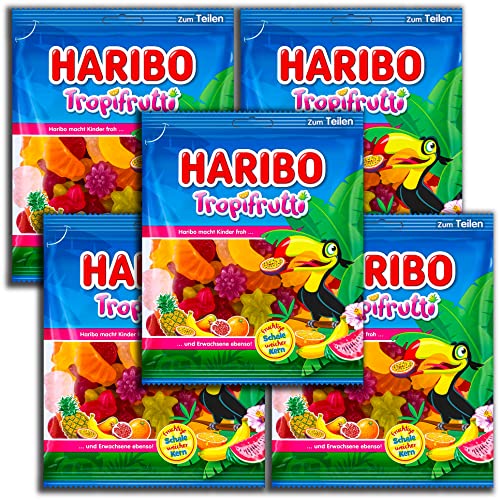 5 er Pack Haribo Tropifrutti 5 x 175g von HARIBO