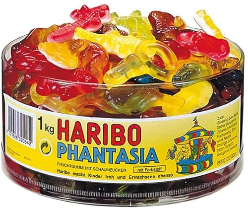 Fruchtgummi, Phantasia, Verpackung Dose, Inhalt 1000g von HARIBO