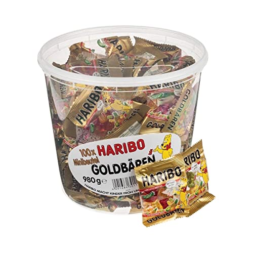 Goldbären Minibeutel, PG=100 Beutel von HARIBO