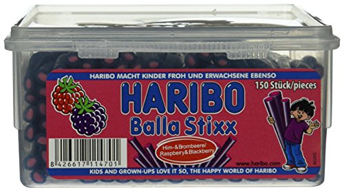 HARIBO Balla Stixx Himbeeren / Brombeeren, 8er Pack (8 x 1.125 kg) von HARIBO