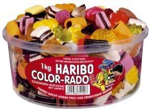 HARIBO Color Rado, 1er Pack (1 x 1 kg) von HARIBO