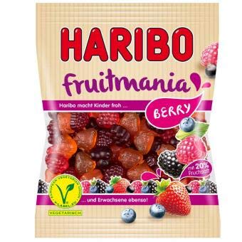 HARIBO Fruitmania - 10 x 175g Beutel | Vegetarische Beeren Fruchtgummi | Deutscher Import von HARIBO