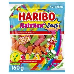 HARIBO Rainbow sauer Fizz, 36er Pack (36 x 160g) von HARIBO