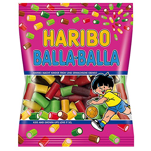 Haribo Balla Balla Fruit Gums 175g Beutel 6 Stück von HARIBO