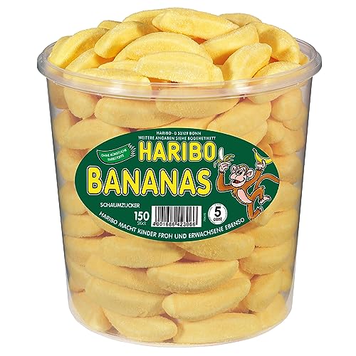 Haribo Bananas, 1er Pack (1 x 1.05 kg Dose) von HARIBO