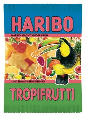 Haribo Beutel 200g, Tropi Frutti 30 x 200 g von HARIBO