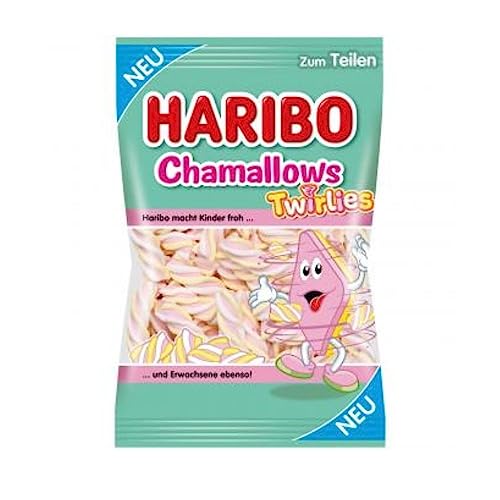 Haribo Chamallows Twirlies Schaumzucker (1 x 200g) von HARIBO