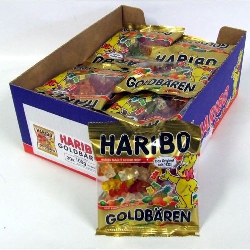 Haribo Goldbären Gummibärchen (30x 100g Beutel) von HARIBO