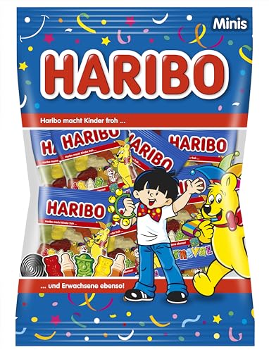 Haribo Karneval Minis 1 kg-Mischbeutel von HARIBO