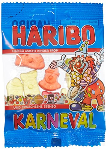 Haribo Karneval Minis 10kg Karton (ca. 330 x 30g Tütchen) von HARIBO