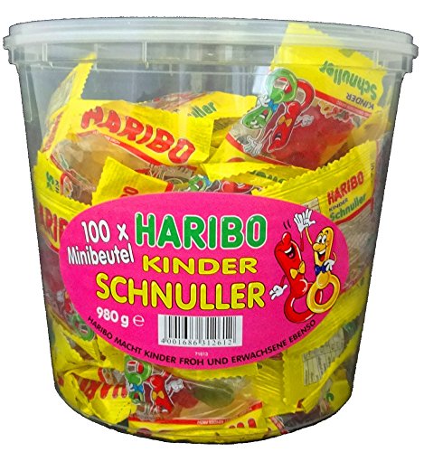 Haribo - Kinder Schnuller - 100 Minibeutel von HARIBO