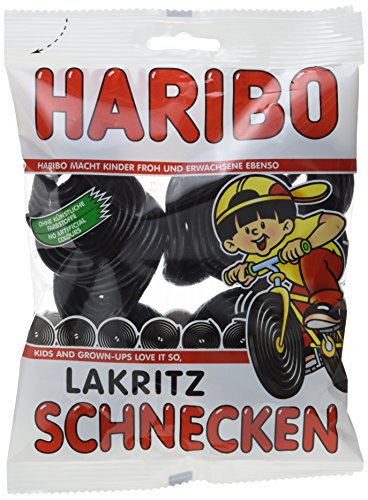 Haribo LAKRITZ SCHNECKEN, 16er Pack (16 x 200 g) von HARIBO