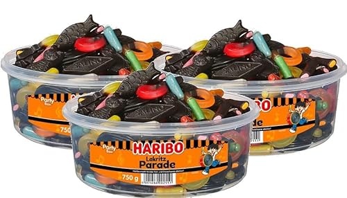 Haribo Lakritz Parade 3er Pack (3 x 750g) von HARIBO