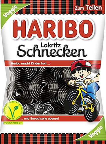 Haribo Lakritz Schnecken, 200 g von HARIBO