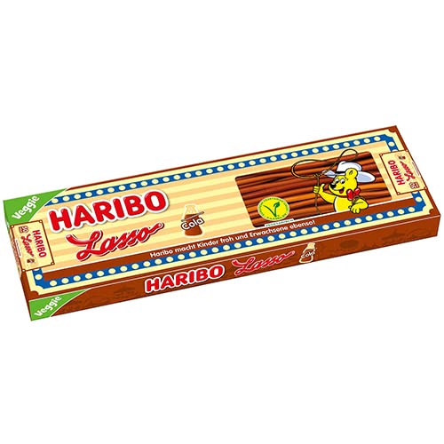 Haribo Lasso Cola vegan 50 Stück im Karton 3500g von HARIBO