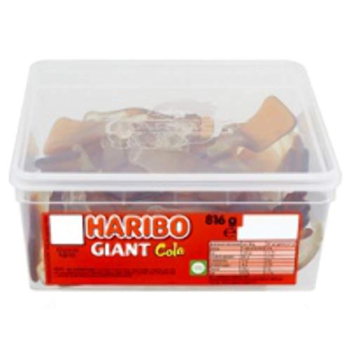 Haribo Riesen Cola Bottles Tub Retro Kids Sweets - 60er Jahre von HARIBO